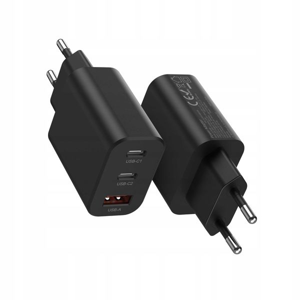 Spacecase Usb Charger 30W Gan Sc003B Black zdjęcie 5