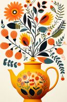 Plakat 56,6x86,4cm Bujna Herbata