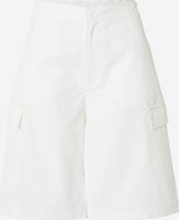 WEEKDAY Szeroka nogawka Bojówki w kolorze Biały r.42