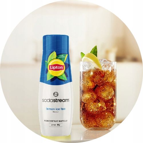 Zestaw Syrop do wody SodaStream Lipton Lemon Ice Tea 2x440ml + Torba GRATIS na Arena.pl