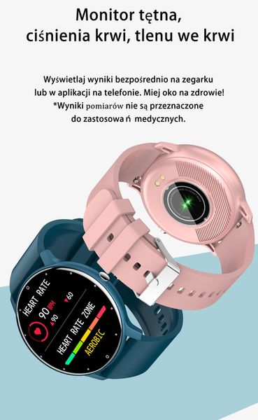 SMARTWATCH UNISEX GRAVITY GT1-4 - PULSOMETR, WŁASNE TARCZE (sg015d) zdjęcie 12