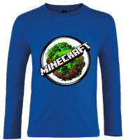 Koszulka z dł.rękaw. Minecraft