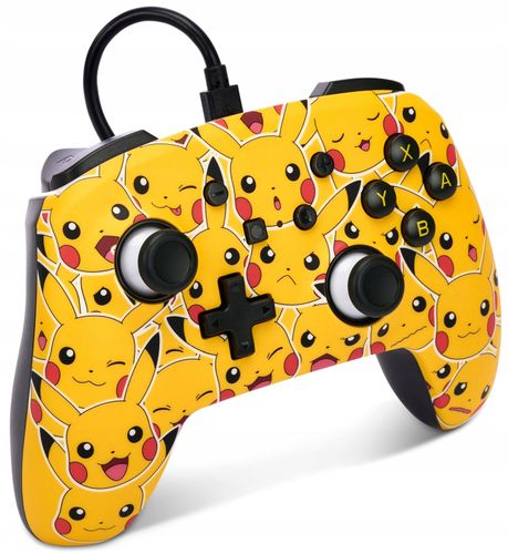 Gamepad Kontroler do Nintendo Switch PowerA Enhanced Pikachu Moods na Arena.pl
