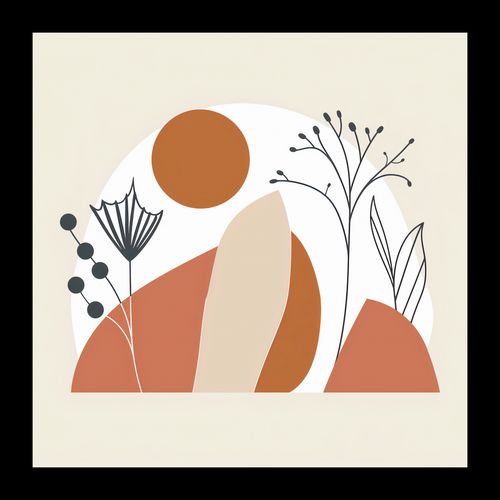 Plakat 20x20cm Organiczny Splot na Arena.pl