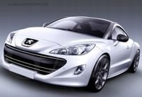 Peugeot RCZ-Chromowane Listwy Chrome Grill Atrapy Zderzaka Tuning