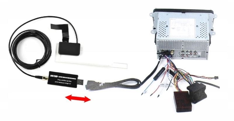 ANTENA,TUNER DAB+ DEDYKOWANY ADAPTER DO RADIA Z SYSTEMEM ANDROID USB, SMA zdjęcie 7