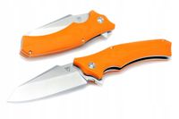 Nóż składany taktyczny turystyczny survival Snake OR EDC flipper orange