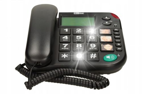 TELEFON STACJONARNY DLA SENIORA MAXCOM KXT480 na Arena.pl