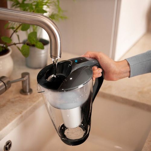 Szklany czarny dzbanek filtrujący Dafi CRYSTAL 2L + wkład filtr na Arena.pl