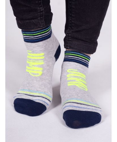 SKARPETKI KRÓTKI NA TRAMPOLINY ABS SKS-0021 27-30 wzór - dziewczynka na Arena.pl