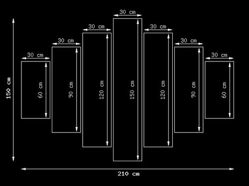 150cm 210cm OBRAZ 7 elem Pociąg ścienny druk cyfrowy na Arena.pl