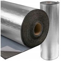 Mata TERMOIZOLACYJNA Pianka ALUMINIUM z klejem 3mm cienka folia