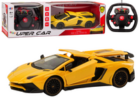 Samochód Sportowy Zdalnie Sterowany RC 1:12 Otwierane Drzwi Żółty
