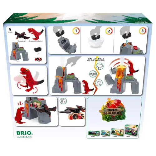BRIO. Zestaw Dino Wulkan na Arena.pl