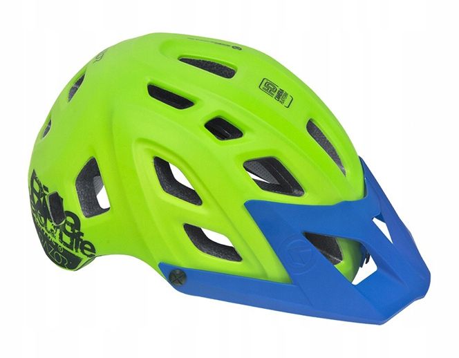 Kask rowerowy KELLYS RAZOR Lime Green L/XL 58-62cm zdjęcie 1