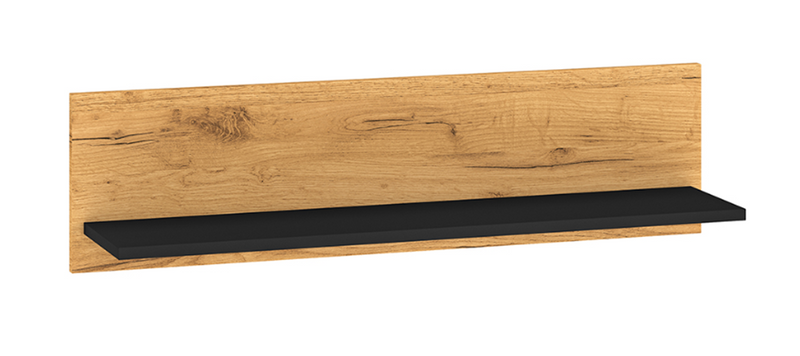 Półka Wisząca 92 cm Craft Złoty + Czarny COLLEN ML zdjęcie 1