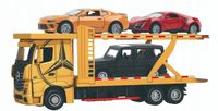 AUTO MODEL MERCEDES-BENZ ACTROS TIR LAWETA 3 AUTKA ZESTAW TRANSPORTER