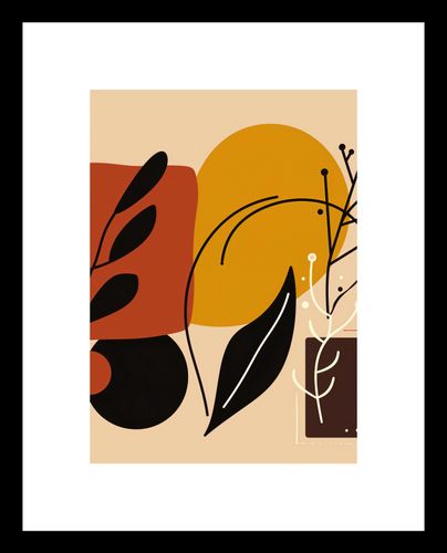 Plakat 25x35cm Ciepłe Kontury na Arena.pl