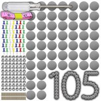 ZESTAW DO NAPRAWY PODSUFITEK SAMOCHODOWYCH REGENERACYJNY NAPRAWCZY 105 SZT