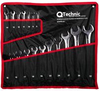 KLUCZE PŁASKO-OCZKOWE 8-32mm 17szt SCHMITH QTKPO-02