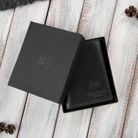 portfel męski skórzany czarny w klasycznym fasonie z