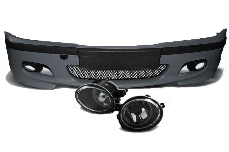 Zderzak przedni BMW E46 M-PAKIET + HALOGENY zdjęcie 1