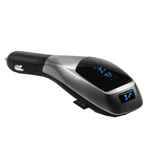 Transmiter Bluetooth FM LCD AD2P MP3 microSD USB X na Arena.pl