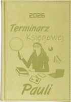 KALENDARZ A5 2026 dzienny KSIĄŻKOWY z grawerem PLANER DLA KSIĘGOWEJ IMIĘ