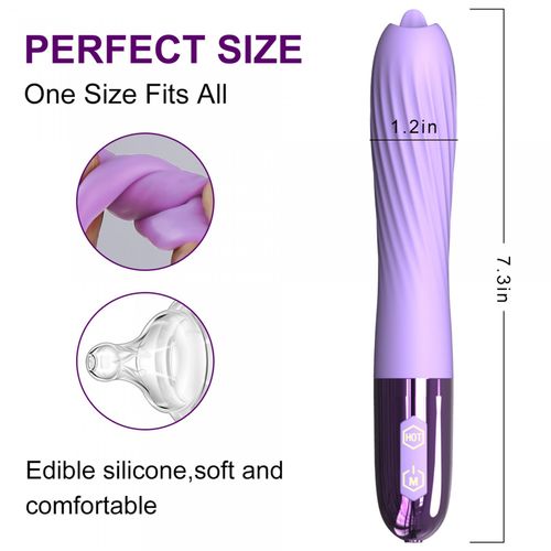 wibrator silicone vibrator usb, 10 vibration modes, heating na Arena.pl