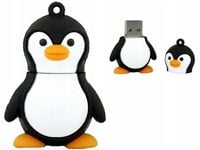 PENDRIVE USB SZYBKI FLASH DRIVE ULTRA PAMIĘĆ ZAWIESZKA PREZENT PINGWIN 64GB