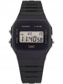 ZEGAREK CASIO F-91WB-8AEF SZARY NA PASKU DATOWNIK STOPER PODŚWIETLENIE