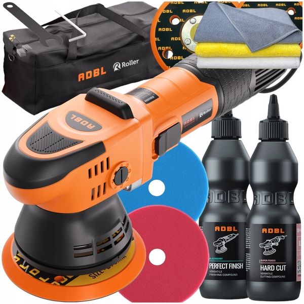 ADBL Roller D09125-02 Zestaw Maszyna Polerska Pasty Polerka Lakieru Auta zdjęcie 1