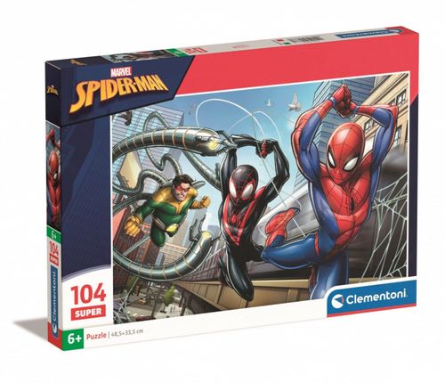 Puzzle 104 Elementy Spider-Man na Arena.pl