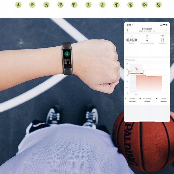 SMARTWATCH DAMSKI SMARTBAND AMOLED POLSKIE MENU OPASKA DAMSKA SUPER JAKOŚĆ zdjęcie 16