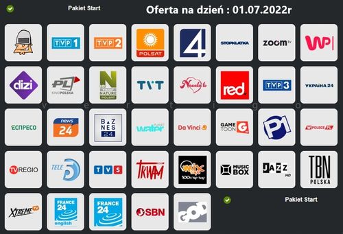 CDA Premium + TV Start, 1 Miesiąc (35+ kanałów TV) na Arena.pl
