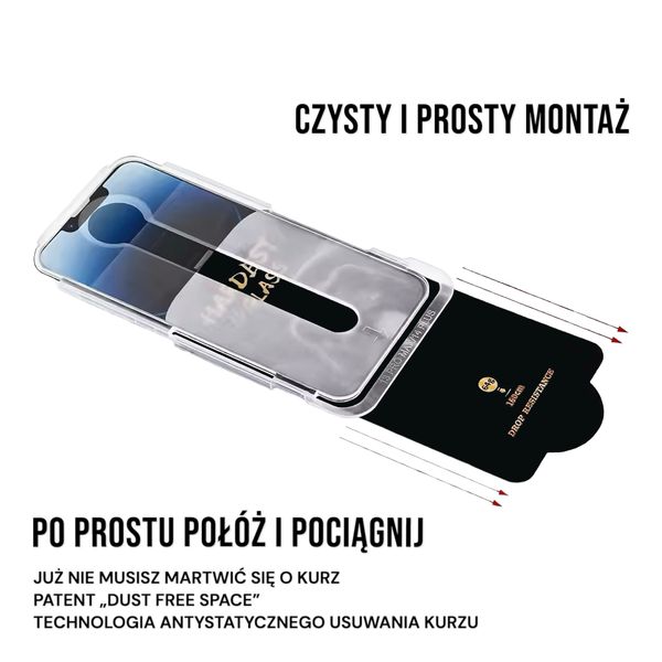 Szkło hartowane BRAVE BEAR Przeźroczyste do iPhone 15 - PROMOCJA zdjęcie 2