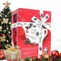 Zestaw prezentowy herbata czarna zielona na PREZENT tea ŚWIĘTA UPOMINEK EKO