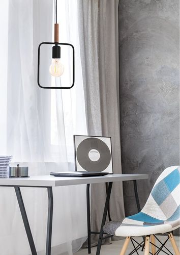 Frame zwis 1x60W E27 czarny na Arena.pl