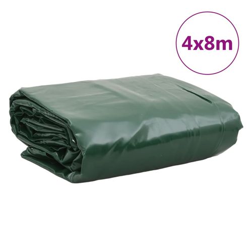 Plandeka, zielona, 4x8 m, 650 g/m² na Arena.pl