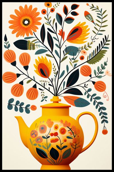 Plakat 56,6x86,4cm Bujna Herbata zdjęcie 2