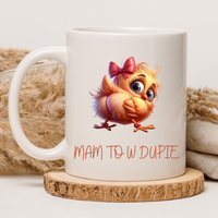 CHAMSKI KUBEK BEZ CENZURY | ŚMIESZNY PREZENT | DO PRACY BIURA DOMU | 330 ml