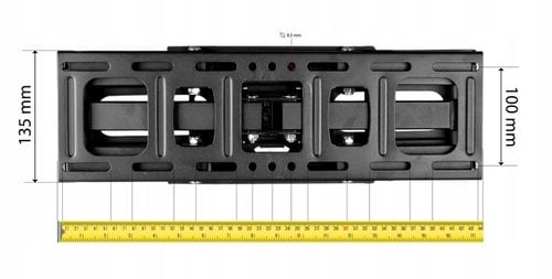 MOCNY UCHWYT do TELEWIZORA LCD LED WIESZAK TV ŚCIENNY OBROTOWY 32-85 na Arena.pl