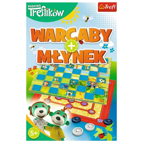 Rodzina Treflików. Warcaby/Młynek na Arena.pl