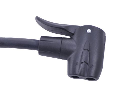 Pompka rowerowa Beto podłogowa CMP-151SG1 ciemno szary + manometr na Arena.pl