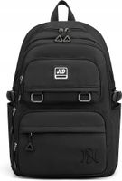 Plecak Szkolny Młodzieżowy Tornister Dla Dziewczynki Chłopca Czarny Dla 1-3