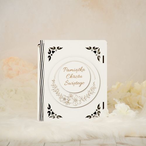 Biblia w pudełku z grawerem Pamiątka Chrztu Świętego OBC-3 na Arena.pl