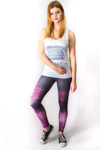 LEGINSY WORK OUT TRIANGLE GALAXY na Arena.pl