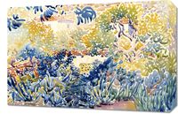 Obraz 60x40cm The Artist's Garden, Henri-Edmond Cross do Salonu