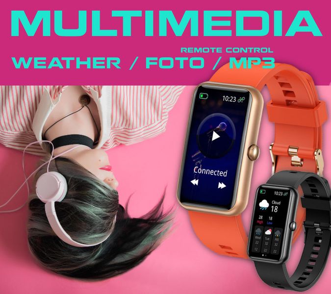 SMARTWATCH DAMSKI Rubicon RNCE83 - CIŚNIENIOMIERZ (sr032e) zdjęcie 11