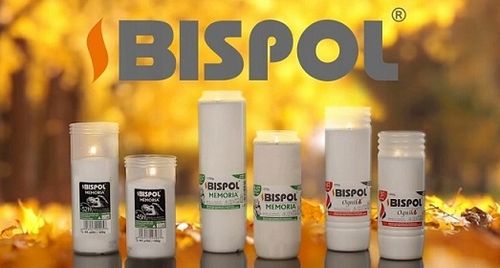 Wkłady do zniczy olejowe całoroczne Bispol 6 dni wysokość 17,5 cm - 16 szt na Arena.pl